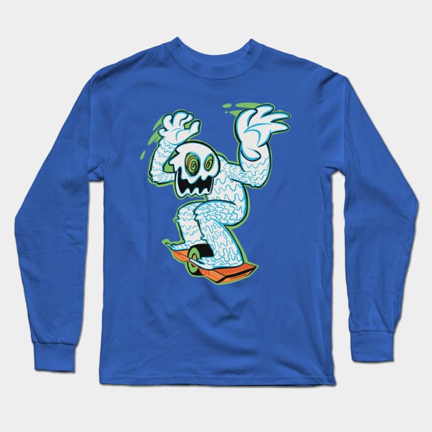 Ghosting Trouble - lite Long Sleeve T-Shirt by MonocleDrop